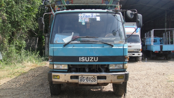 ISUZU ROCKY เครื่อง6BG1(175แรง)ยาว6.30ม.เพาเวอร์ เครื่องแน่น คัสฃีสวยมาก ราคาถูก