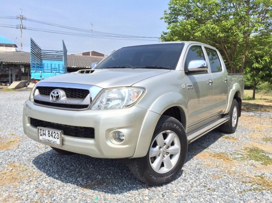 ขาย  VIGO 4 ประตู DOUBLE CAB 4X4 ปี 2010 - 2553 เครื่อง 3.0 ตัว G ท็อปสุด VNTURBO เกียร์ ธรรมดา มี AIRBAG คนขับกับคนนั่ง ABS พวงมาลัยเพาเวอร์