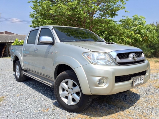 ขาย  VIGO 4 ประตู DOUBLE CAB 4X4 ปี 2010 - 2553 เครื่อง 3.0 ตัว G ท็อปสุด VNTURBO เกียร์ ธรรมดา มี AIRBAG คนขับกับคนนั่ง ABS พวงมาลัยเพาเวอร์