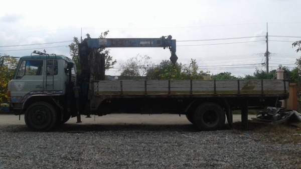 ขาย hino f18 เครน 4.5 ตัน กะบะ7.20 ขาย hino f18 เครน 4.5 ตัน กะบะ7.20