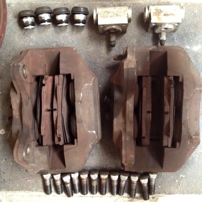 ชุดปั้มเบรคซ้ายขวา