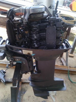 เครื่องยามาฮ่า 30แรง 3สูบ สตาร์ทไฟฟ้า หางยาว21นิ้ว พร้อมใช้งาน