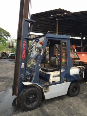 ฟอล์คลิฟต์ 2.5 ตัน KOMATSU FD25-11 รถเก่าญี่ปุ่น ดีเซล เสา 4 เมตร งาฮิ้ง กระดก-เท ฟอล์คลิฟต์ 2.5 ตัน KOMATSU FD25-11 รถเก่าญี่ปุ่น ดีเซล เสา 4 เมตร งาฮิ้ง กระดก-เท
