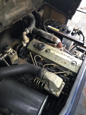 ฟอล์คลิฟต์ 2.5 ตัน KOMATSU FD25-11 รถเก่าญี่ปุ่น ดีเซล เสา 4 เมตร งาฮิ้ง กระดก-เท ฟอล์คลิฟต์ 2.5 ตัน KOMATSU FD25-11 รถเก่าญี่ปุ่น ดีเซล เสา 4 เมตร งาฮิ้ง กระดก-เท