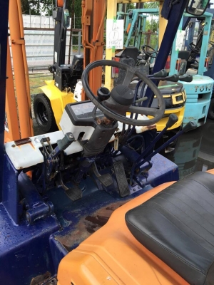 ฟอล์คลิฟต์ 2.5 ตัน TOYOTA 5FD25 รถนอกเก่าญี่ปุ่น ดีเซล เสา 4 เมตร งาฮิ้ง กระดก-เท สภาพสวย พร้อมใช้งาน ฟอล์คลิฟต์ 2.5 ตัน TOYOTA 5FD25 รถนอกเก่าญี่ปุ่น ดีเซล เสา 4 เมตร งาฮิ้ง กระดก-เท สภาพสวย พร้อมใช้งาน