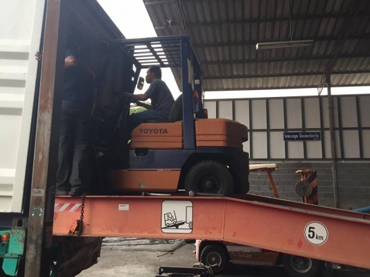 ฟอล์คลิฟต์ 2.5 ตัน TOYOTA 5FD25 รถนอกเก่าญี่ปุ่น ดีเซล เสา 4 เมตร งาฮิ้ง กระดก-เท สภาพสวย พร้อมใช้งาน ฟอล์คลิฟต์ 2.5 ตัน TOYOTA 5FD25 รถนอกเก่าญี่ปุ่น ดีเซล เสา 4 เมตร งาฮิ้ง กระดก-เท สภาพสวย พร้อมใช้งาน