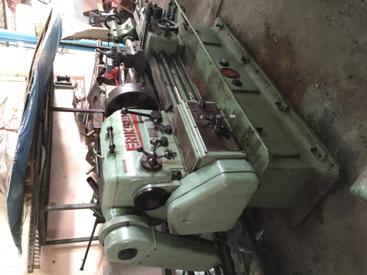 ขายเครื่องกลึง6ฟุตหนัก3เพลาเปิดคอม้าได้มีสามขาพร้อมใช้ราคาแจ๋วเลย