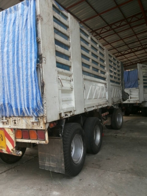 สิบล้อ ฮีโน่ 320ปี48 แม่+ลูก3คานกะบะสามมิตไม่ดั้ม สภาพดีสาวพร้อมใช้งาน ทะเบียนพร้อมโอน