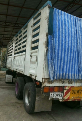 สิบล้อ ฮีโน่ 320ปี48 แม่+ลูก3คานกะบะสามมิตไม่ดั้ม สภาพดีสาวพร้อมใช้งาน ทะเบียนพร้อมโอน