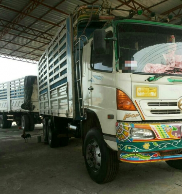 สิบล้อ ฮีโน่ 320ปี48 แม่+ลูก3คานกะบะสามมิตไม่ดั้ม สภาพดีสาวพร้อมใช้งาน ทะเบียนพร้อมโอน