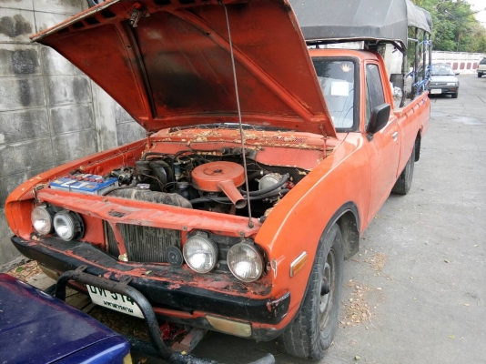 datsun 620 ห้าขอ เครื่องเดิมแน่ ติดlpg ทะเบียนไม่ขาด ขับได้ ขาย 25,000 บาท datsun 620 ห้าขอ เครื่องเดิมแน่ ติดlpg ทะเบียนไม่ขาด ขับได้ ขาย 25,000 บาท