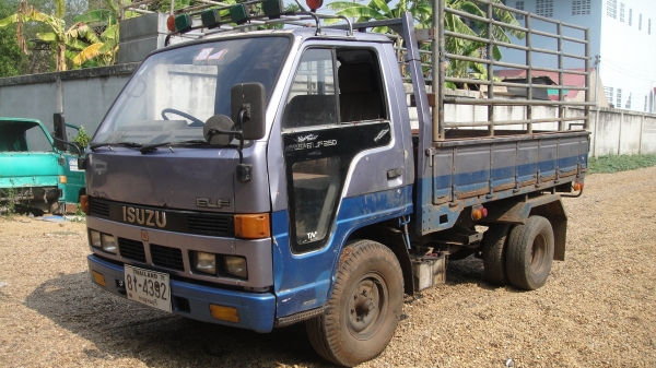 ISUZU NKR 6ล้อช่วงสั้น เครื่อง4BE1ฝาดำ(110แรง)เครื่องแน่น เพาเวอร์ รถพร้อมใช้ ราคาถูก