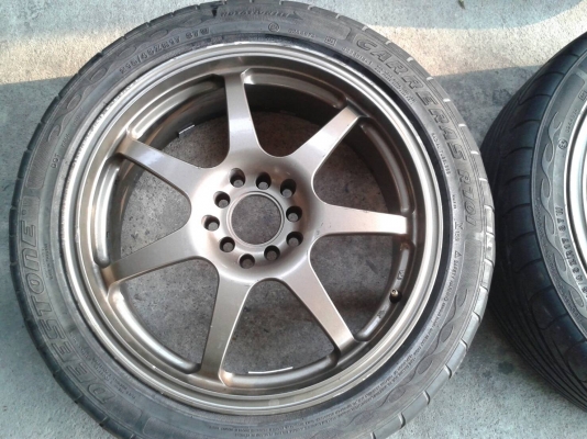 ขอบ17นิ้ว5รู100/114 พร้อมยาง สวยๆ 4 ล้อ ราคา 7900 บา