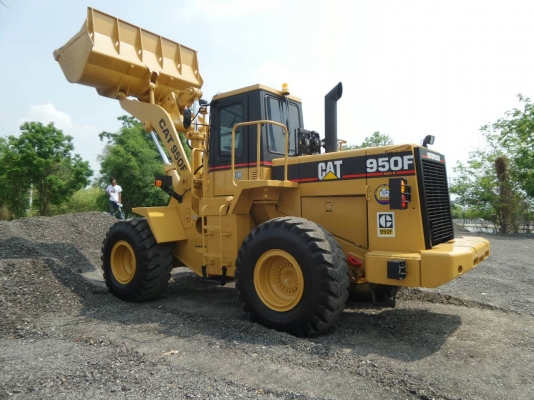รถตักล้อยาง CAT 950E เอกสารเล่มทะเบียน รถทำงานอยู่