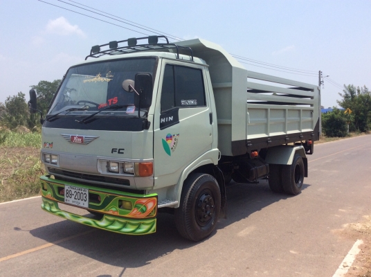 HINO 6ล้อ ดั้ม ช่างล่างหน้า-หลังF เครื่องดี ยางดี ชัชชีสวย แอร์เย็น ขาย 450,000 บาท ศุภากร 081-1903107 , 081-4252943