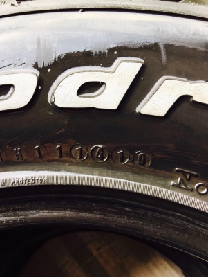 ขายยางBF 265/70/16 2เส้น265/75/16 2เส้นmade in usa