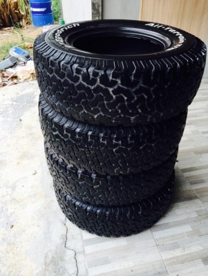 ขายยางBF 265/70/16 2เส้น265/75/16 2เส้นmade in usa