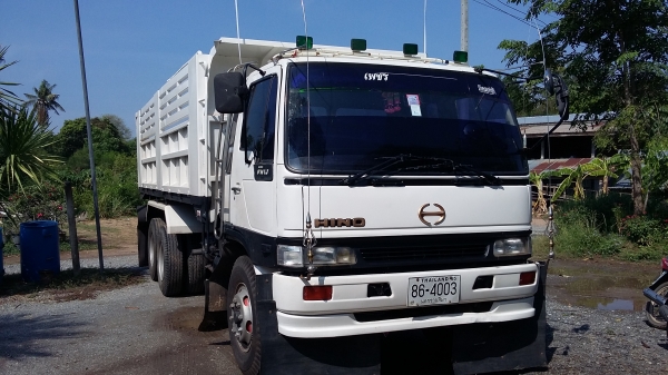 ขายสิบล้อดั๊มสองเพลาฮีโน่ FM 1J  กระบะโคราชสวย ๆ ครับ