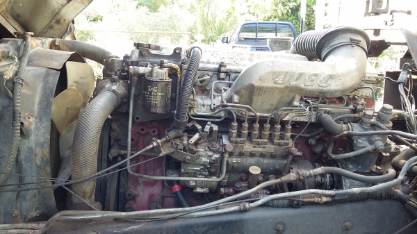 ขายสิบล้อดั๊มสองเพลาฮีโน่ FM 1J  กระบะโคราชสวย ๆ ครับ