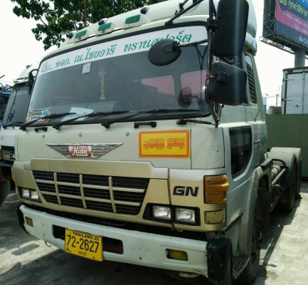 สิบล้อ หัวลาก 2เพา ฮีโน่ ZM706 EK100-260 สภาพดีสวยเดิมๆพร้อมใช้ ทะเบียนพร้อมโอน