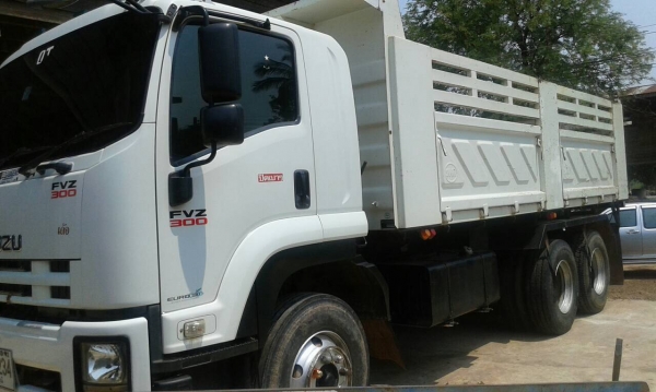 ขาย รถพ่วง ISUZU FVZ 300 แรงม้า ดั้มแม่-ลูก ปี 53 สภาพสวยเครื่องเดิม เกียร์เดิม ลูก 2 คาน ทะเบียนพร้อมโอนครับ
