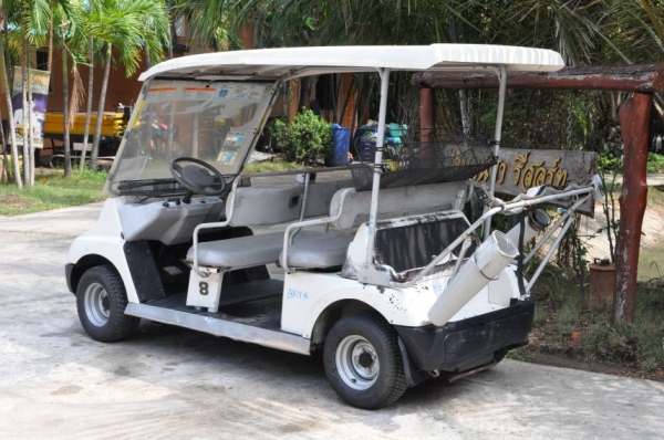 ขายรถกอล์ฟ sanyo4ที่นั่ง สภาพเดิมๆจากญีปุ่นยังไม่เคยใช้ในไทย38,000เท่านั้น