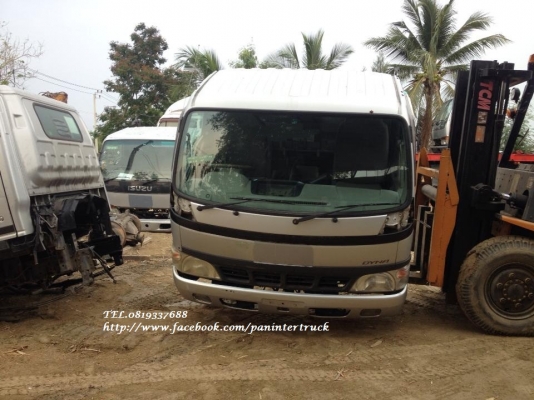 FROM JAPAN CABIN TOYOTA DYNA 350-400,HINO XZU411 (หัวกว้าง/รุ่นใหม่ยกหัวได้/มีแหนบ/มีคัสซี/มีฐานล่าง) ราคาเพียง 75,500 บาท สนใจรีบติดต่อ 0819337688