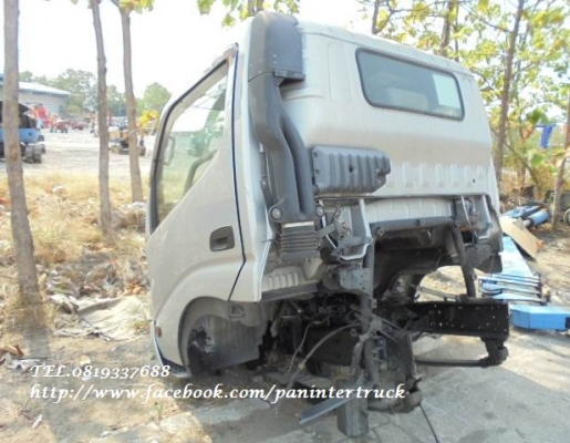 FROM JAPAN CABIN TOYOTA DYNA 350-400,HINO XZU411 (หัวกว้าง/รุ่นใหม่ยกหัวได้/มีแหนบ/มีคัสซี/มีฐานล่าง) ราคาเพียง 75,500 บาท สนใจรีบติดต่อ 0819337688