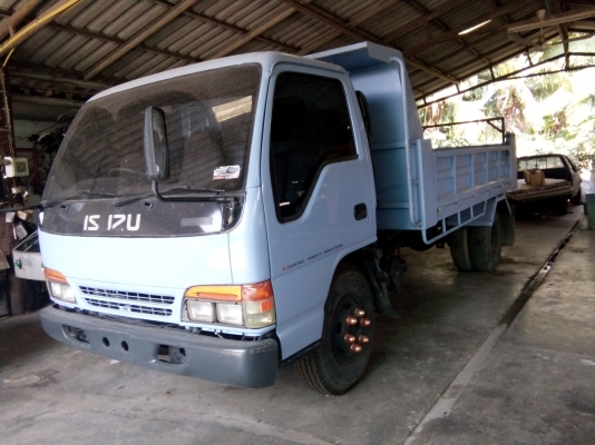 6ล้อดั๊มอีชุ120ฝาขาวดั๊มใหม่ปี39รถห้างเอกสารพร้อม 485000