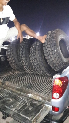 ร้าน.m601ขายยางจี๊ปทหารฮัมวี่