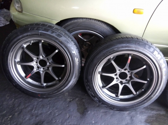 CE28 ขอบ 15 กว้าง 8 ใส่รถ 4 รู 100 พร้อมยาง 7900 บาท CE28 ขอบ 15 กว้าง 8 ใส่รถ 4 รู 100 พร้อมยาง 7900 บาท