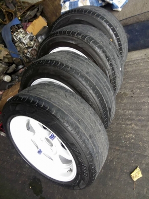 แม็กสวย ยางดี สภาพจบ ใส่กลับบ้านได้เลย TE37 ขอบ 15 กว้าง 7 แม็กสวย ยางดี สภาพจบ ใส่กลับบ้านได้เลย TE37 ขอบ 15 กว้าง 7