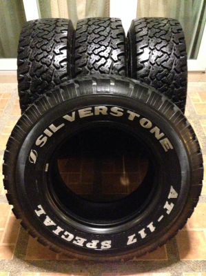 ยาง Silverstone 265 70 16 ปลายปี11 ดอกเต็ม ไม่มีปะ ใช้ยาว ราคาไม่แพง