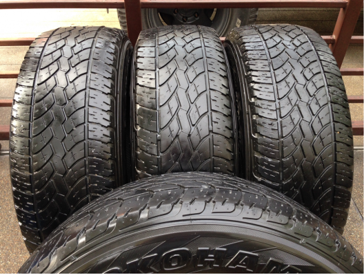 ยาง Yokohama 255 70 15 สิ้น11 พร้อมใช้งาน ราคาไม่แพง