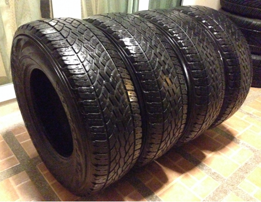 ยาง Yokohama 255 70 15 สิ้น11 พร้อมใช้งาน ราคาไม่แพง