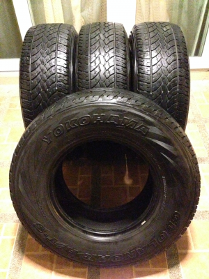 ยาง Yokohama 255 70 15 สิ้น11 พร้อมใช้งาน ราคาไม่แพง