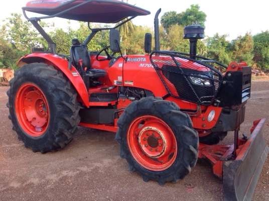 ขาย M7040  สวยๆเดิมๆ 4WD ใบดันหน้า ผาน7