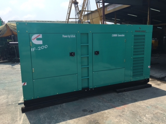 เครื่องปั่นไฟ200kva.cummins USA.รับประกัน12เดือน เครื่องปั่นไฟ200kva.cummins USA.รับประกัน12เดือน