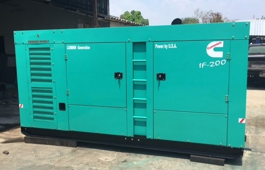 เครื่องปั่นไฟ200kva.cummins USA.รับประกัน12เดือน