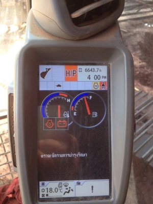 ขายด่วนรถแบคโฮ  ฮิตาชิ  zx  สภาพดีมาก  พร้อมใช้งาน  6600  ชั่วโมง