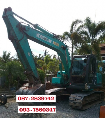 ขายรถแบคโฮ Kobelco sk140 super 9,6XX ชม.