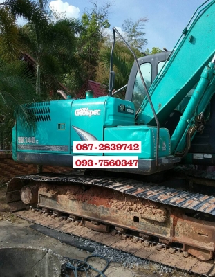 ขายรถแบคโฮ Kobelco sk140 super 9,6XX ชม. ขายรถแบคโฮ Kobelco sk140 super 9,6XX ชม.