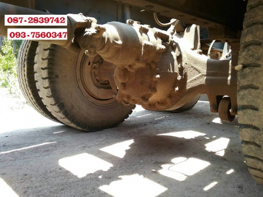 ขายรถเทนเลอร์บรรทุกแบคโฮ 10 ล้อ 2 เพลา Mitsubishi