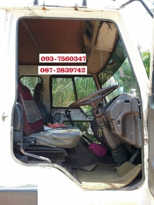 ขายรถเทนเลอร์บรรทุกแบคโฮ 10 ล้อ 2 เพลา Mitsubishi