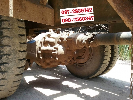 ขายรถเทนเลอร์บรรทุกแบคโฮ 10 ล้อ 2 เพลา Mitsubishi