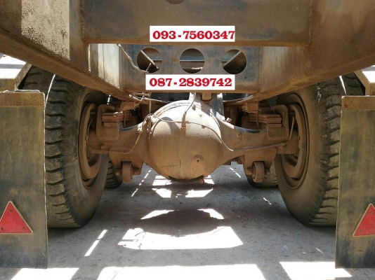 ขายรถเทนเลอร์บรรทุกแบคโฮ 10 ล้อ 2 เพลา Mitsubishi