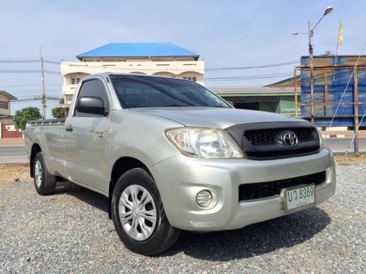 ฟรีดาวน์ ขาย TOYOTA HILUX VIGO ตอนเดียว เครื่อง 2.5 ตัว J ปี 2010 - 2553 เกียร์ ธรรมดา พวงมาลัยเพาเวอร์ แอร์เย็น เครื่องดี กำลังมาเต็ม นิ่ม สตาร์ทติดง่าย