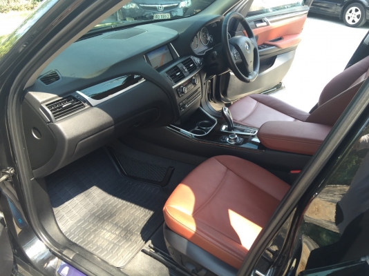 BMW X3 2.0D ปี 2012 สีดำ รถสวยเนียนสุดๆ BSI ยังเหลื่อ รถมือเดียวอุปกรณ์ครบ