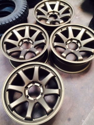 ขายแม็กมือสองสภาพดีขอบ 18 นิ้วกับยางใหม่หลินหลง 235/40r18-265/35r18