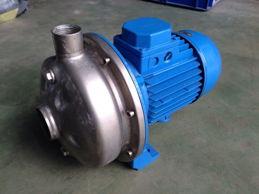 ขายปั้มน้ำหอยโข่งหัวปั้มสแตนเลส Ebara 1HP. 380V ขนาดเข้า 1.5นิ้ว ออก 1.2นิ้ว สภาพดีเดิมๆทำสีใหม่ วิ่งนิ่ม พร้อมใช้งาน